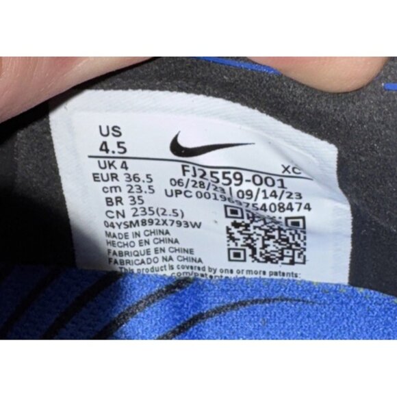 Nike Phantom GX II Elite FG Soccer Cleats Mens Size 4.5 Womens 6 FJ2559-001 - Picture 8 of 9